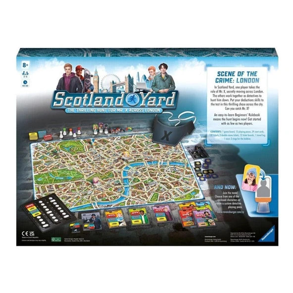 Scotland Yard Kutu Oyunu Lisanslı Ürün - 3