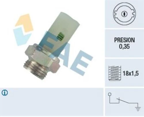 FAE 12380  YAĞ MÜŞÜRÜ R11 R21 1.7 2.0 R19 1.9D LAGUNA 2.0 0.35 BAR