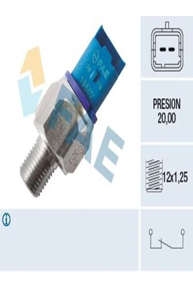 FAE 18502  Direksiyon Yag Musuru Partner P307 P206 P406 Ym P306 Ym P206 (T3E) C4 401509 (WY772876) ürün görseli