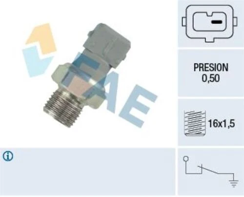 FAE 12460  YAĞ MÜŞÜRÜ 106 205 306 GTI 405 406 EM BOXER PARTNER AX