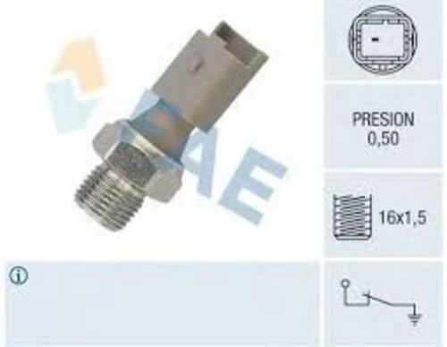 FAE 12640   YAĞ MÜŞÜRÜ SCUDO / 206 207 306 307 406 407 BIPPER P