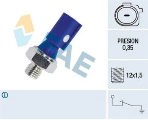 FAE 12841  YAĞ MÜŞÜRÜ 266  169/245