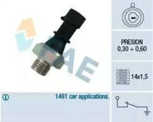FAE 12430  Yağ Müşürü Murat 131 SLX Tempra Tipo / Astra H J Vectra C Insignia Corsa C D Zafira Merıva Tigra