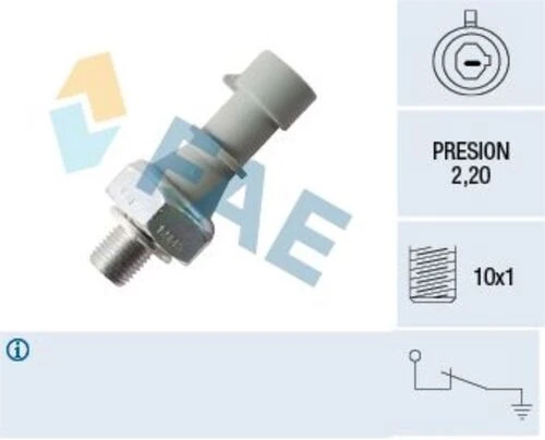 FAE 12445  Yağ Basınç Müşürü Mavi Astra G Astra H 16Xep