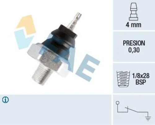 FAE 12230  Basınç Müşürü Yağ Corsa C Combo C 02-04