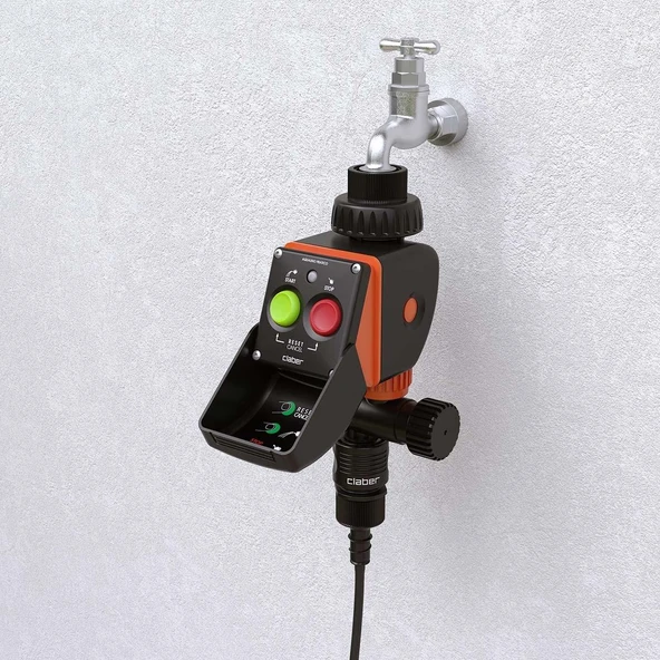 Claber 90763 Timer Kit 20 Pratico Damlama Hortumlu Zamanlayıcı Set - 4
