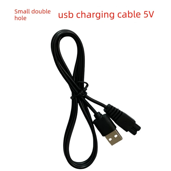 Süperman Tüy Topu Kesici USB Küçük Çift Delik 5V Şarj Kablosu (RR7827 7828 7828S Uyumlu)