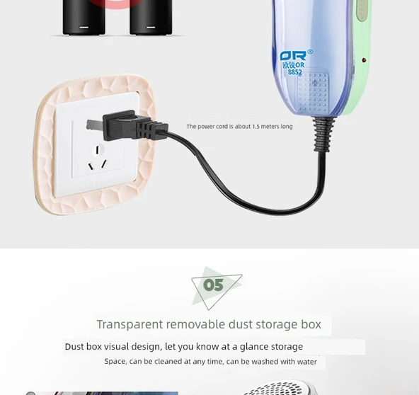 Elektrikli Lint Temizleyici - Yeşil Yükseltme (yüksek güç) +3 yedek kesici başlık + kesici ağı - 11