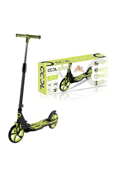 Cool Wheels +12 100 Kg Kapasiteli Scoter Frenli Ayarlanabilir Direksiyon