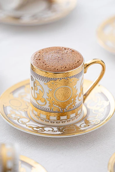 Acar Vienna 6 Kişilik Kahve Fincan Takımı HXF-05911/KNT3