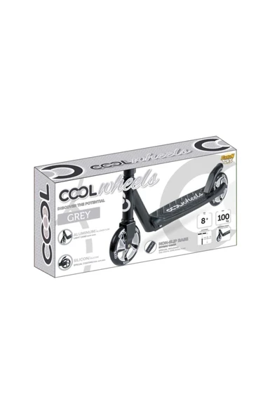 Furkan Toys Cool Wheels Scooter 8+ Grey - 4