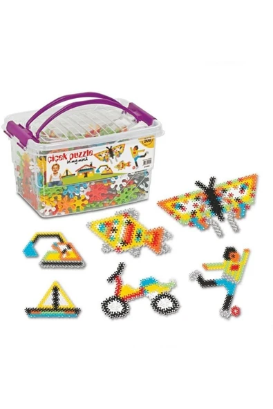 DEDE Marka: Çiçek Puzzle Box Eğitici Şekiller 500 Parça Kategori: Puzzle