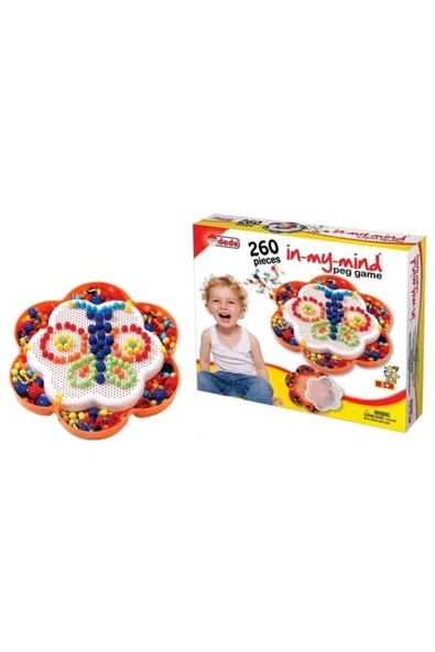 DEDE Çivi Oyunu 260 Parça ürün görseli