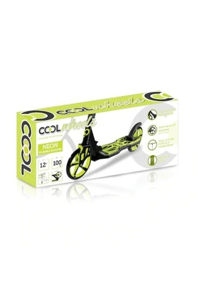 Cool Wheels +12 100 Kg Kapasiteli Scoter Frenli Ayarlanabilir Direksiyon - 2