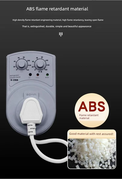 Dijital Buzdolabı Sıcaklık Kontrol Cihazı - Akıllı Termostat - 7 Mod - 2 Paket - 10
