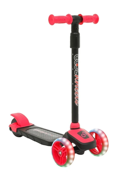 Furkan Toys Cool Wheels Twist Led Işıklı 3 Tekerlekli Yükseklik Ayarlı PEMBE Scooter