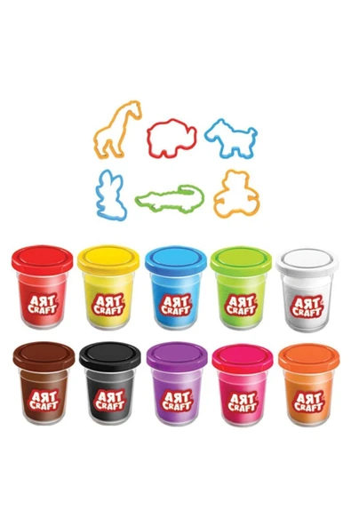 Fırsat Oyuncak Oyun Hamuru Set Dino Diş Oyuncak Eğitici Set 860 Gr Oyun Hamuru Dino Diş - 3