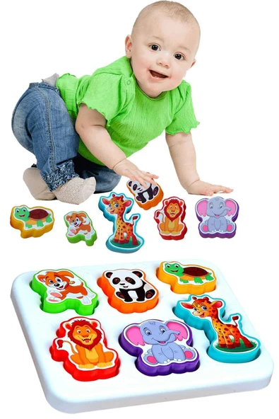 Oruç Oyuncak Eğitici Aktivite Tavşanlı Işıklı Müzikal Piano Neşeli Dostlar Bultak set - 5