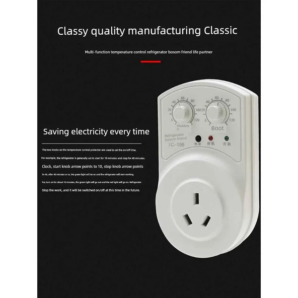 Buzdolabı Termostatı 1500W Kontrol Cihazı - 2 Paket (Gelişmiş) - 3