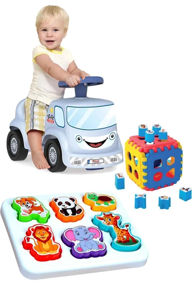 Oruç Oyuncak Eğitici Geliştirici Neşeli Dostlar Bultak Go Hero Arabam PEMBE İlk Arabam