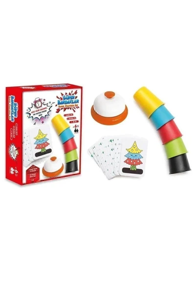 Venüs Zıp Zıp Bardaklar Eğitici Bardak Zeka Oyunu - 2