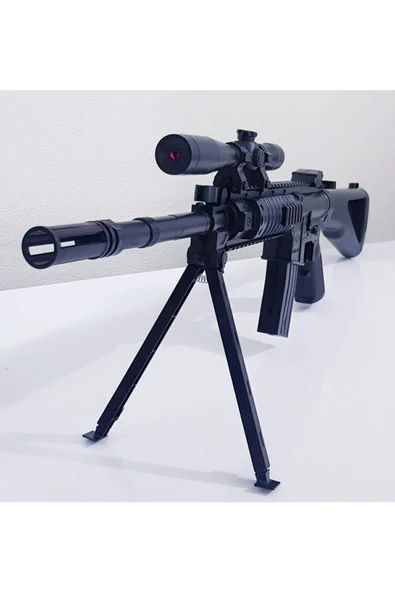 cibotoys Plastik Oyuncak Sniper Silah Oyuncak Boncuk Atan Keskin Nişancı Silahı Oyuncak Keskin Nişancı Tüfeği