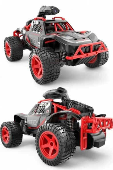 Oruç Oyuncak Kameralı Uzaktan Kumandalı Full Fonksiyon Şarjlı 2.4G Kameralı Off Road Araba - 2