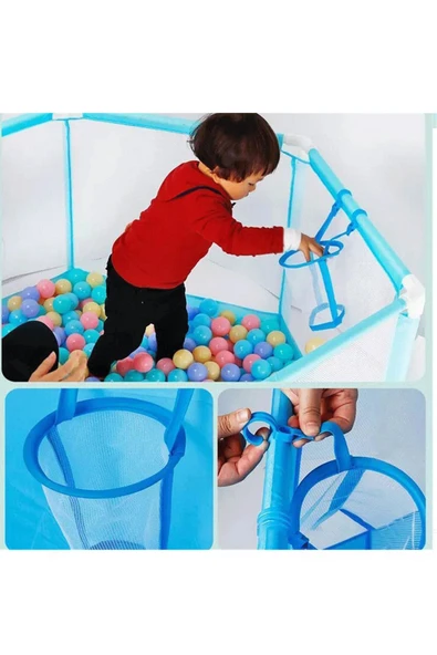 Fırsat Oyuncak Bebek Oyun Havuzu 100 top - Resim 3