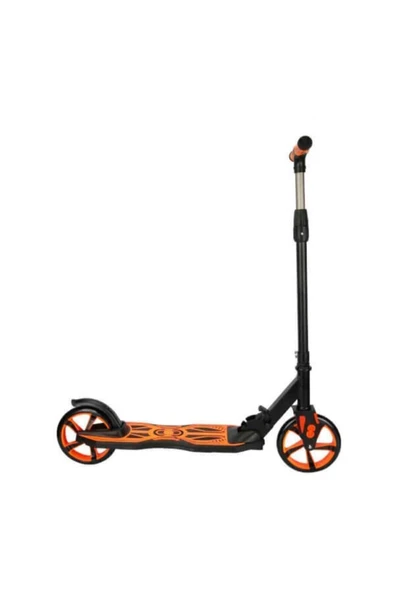 Cool Wheels Katlamalı 2 Tekerlekli Dev Teker Scooter (+12 Yaş) Tekerlek Çapı 20cm Turuncu