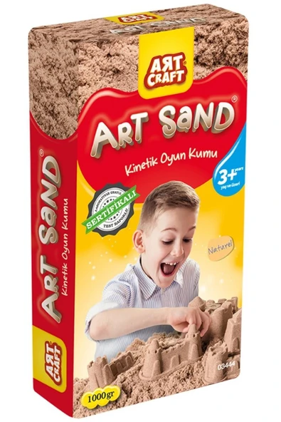 DEDE Fen Toys Marka 03444 Naturel Kinetik Oyun Kumu 1000gr ürün görseli