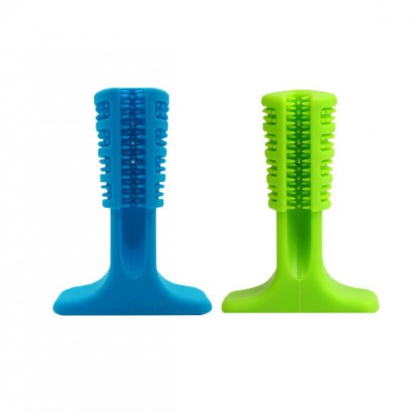 PetZoom Ayaklı Diş Temizleme Oyuncağı 16x11x4.5 cm (Karışık Renklerde)