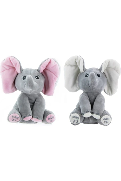 BABYCİM Cee-ee Oyuncu Jumbo Fil - Resim 2