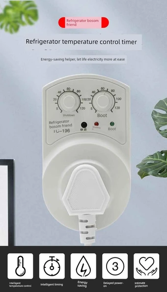 Buzdolabı Termostatı 1500W Kontrol Cihazı - 2 Paket (Gelişmiş) - 8