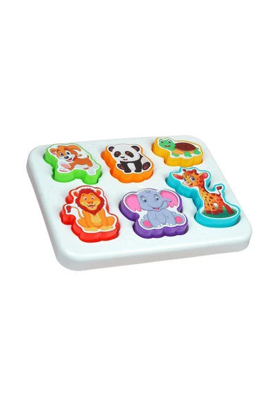 Oruç Oyuncak Oyuncak Işıklı ve Müzikli Gitar  Sevimli Hayvanlar Bultak Set - 2