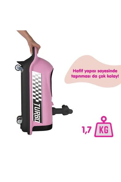 BABYCİM İLK ARABAM TURBO BİNGİT ARABA - PEMBE - 4