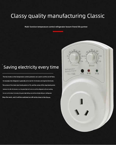 Buzdolabı Termostatı 1500W Kontrol Cihazı - 2 Paket (Gelişmiş) - 11