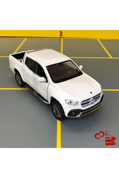 WELLY Mercedes-benz X-class 1/24 Ölçek *c&c Model Garage* Diecast Metal Model Araba - 6