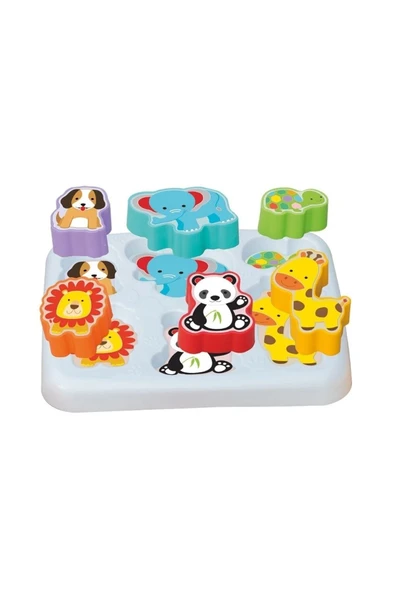 Oruç Oyuncak Hediyelik Bultak Ev Sallanan Halkalar Hayvanlar Bultak Zeka Geliştirici Set Oyun Setle - Resim 5
