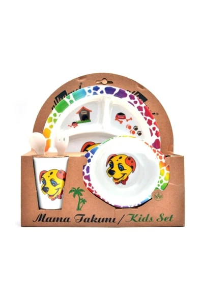 Fırsat Oyuncak Bebek Kırılmaz Telefon Aynalı Sesli Işıklı Köpek Mama Seti 2'in1 - 2