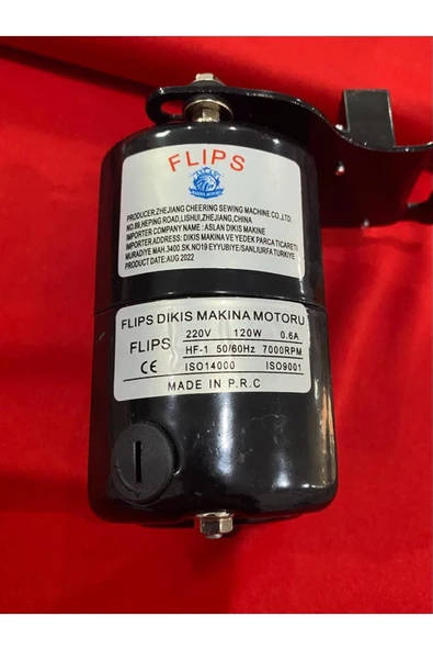 Ev Tipi Aile Dikiş Makinesi Motoru (220V-120W) Flips Dikiş Makine Motoru - 3