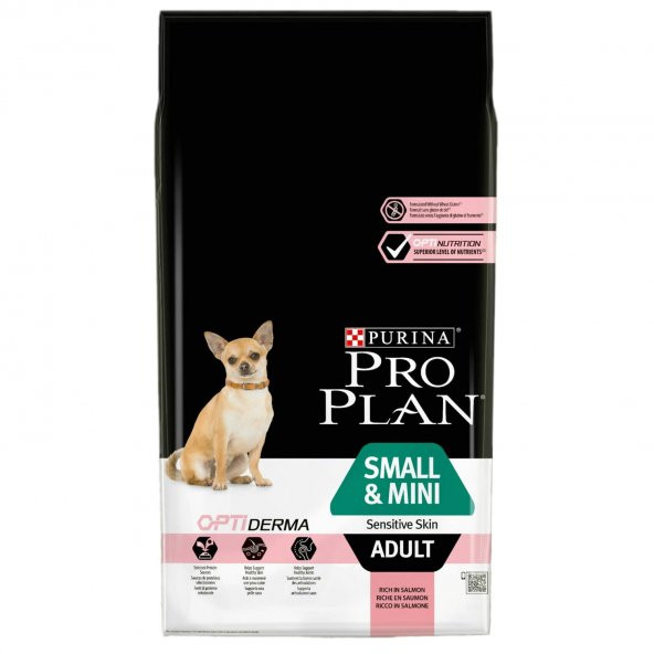 Pro Plan Adult Small Sensitive Somonlu Küçük Irk Yetişkin Köpek Maması 3Kg