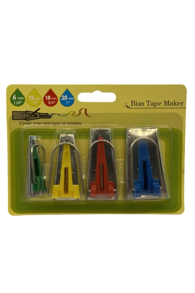 El Biye Kıvırma Aparatı 4 lü Set / LS-120 (6-12-18-25mm) - 1