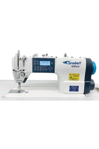 Broderi BRODERİ BD-288E Tam Otomatik Düz Dikiş ( Step Motorlu - 9 Desenli Dikiş)
