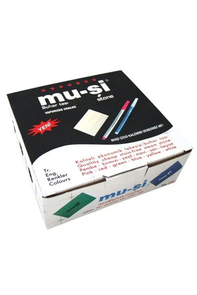 Sabun Çizgi Taşı Beyaz 100 Adet / Musı-02 - 2