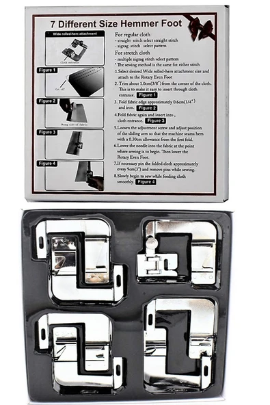 Kıvırma Aparatları (etek , Pantolon, Kumaş V.s 1 Set 7 Adet) - 2