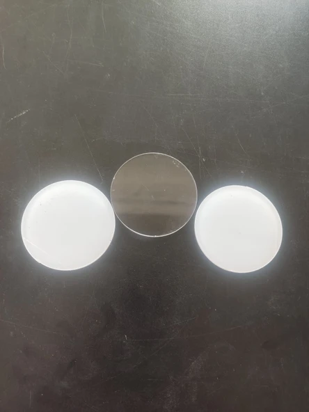 HEROPLEKSİ ŞEFFAF PLEKSİ (25ADET) 10 CM YUVARLAK 2MM KALINLIĞINDA SÜSLEMEYE UYGUN