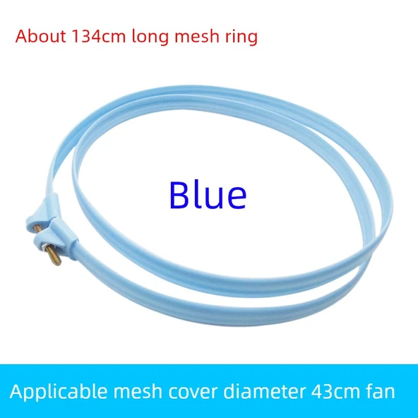 Küçük Elektrikli Fan Halka - 16 İnç (43cm) Mavi