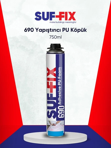 Suf-Fix 690 Yapışkanlı PU Çok Amaçlı Köpük