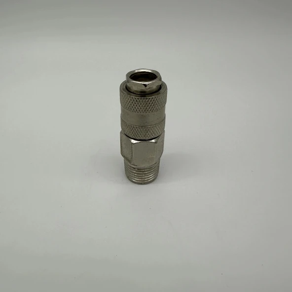 Pnömatik Sarı Otomatik Rekor Metal ( Stoper T26 Seri Jak Erkek Gövde 1/2 ) - 3