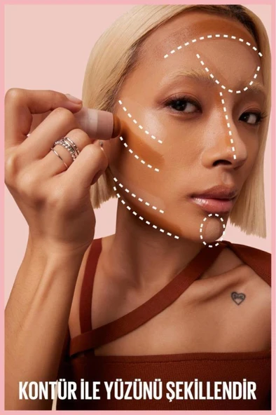 Maybelline New York Lifter Stix Yüz Şekillendirici Stick - 55 - Resim 7